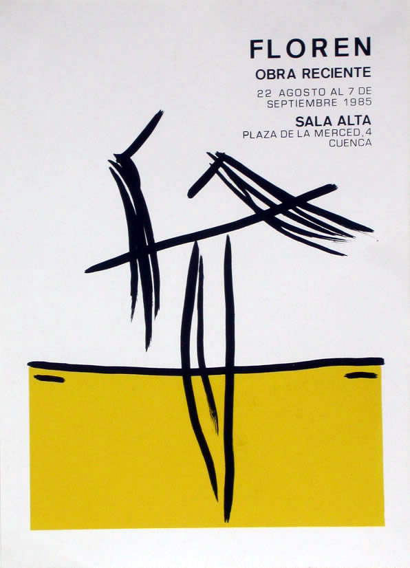 Javier Cebrián - Obra Reciente - 57,5 x 41,5 cm. - 1985
