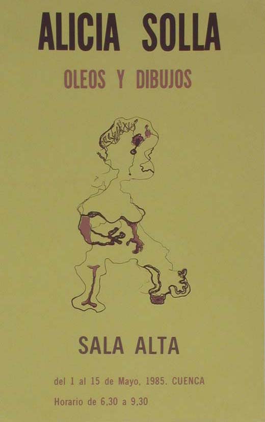 Javier Cebrián - Oleos y Dibujos - 50 x 32 cm. - 1985