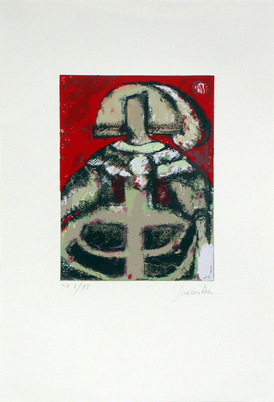 Javier Cebrián - Menina(4) - 54 x 37 cm. - 1999
