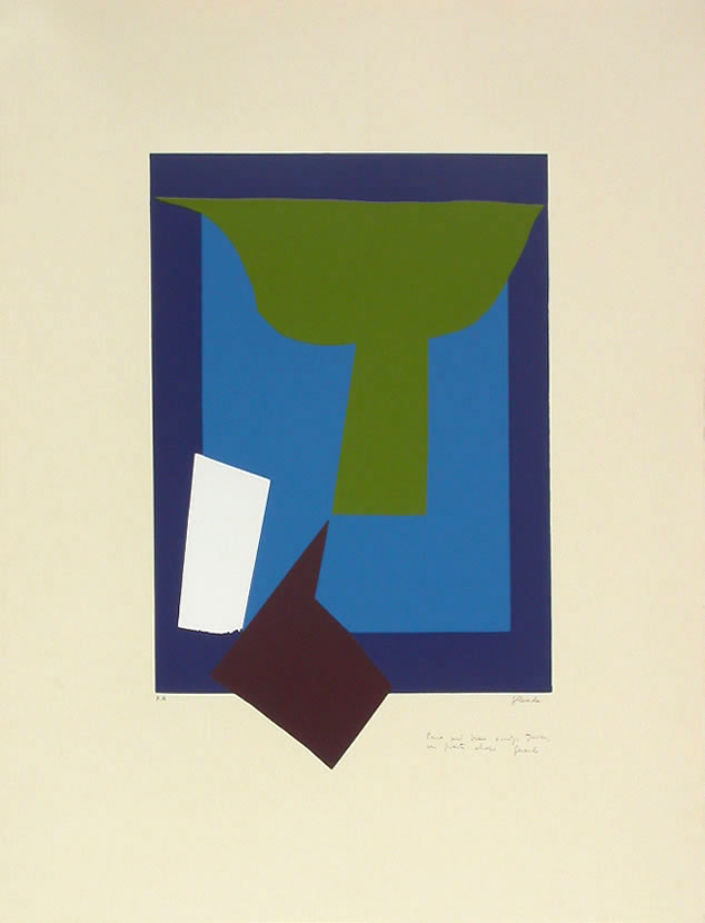 Javier Cebrián - La Copa - 65´5 x 50 cm. - 1989
