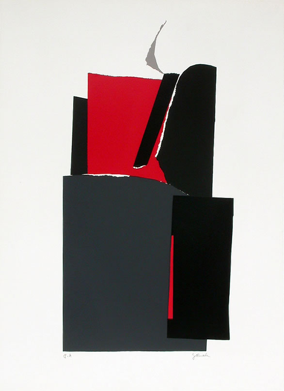 Javier Cebrián - Palace - 69´5 x 50 cm. - 1987