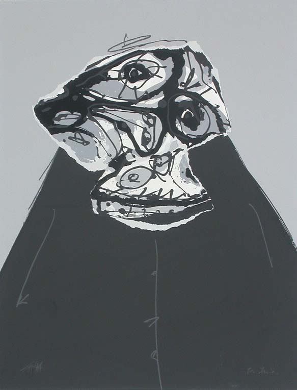 Javier Cebrián - Padre - 65 x 50 cm. - 1978