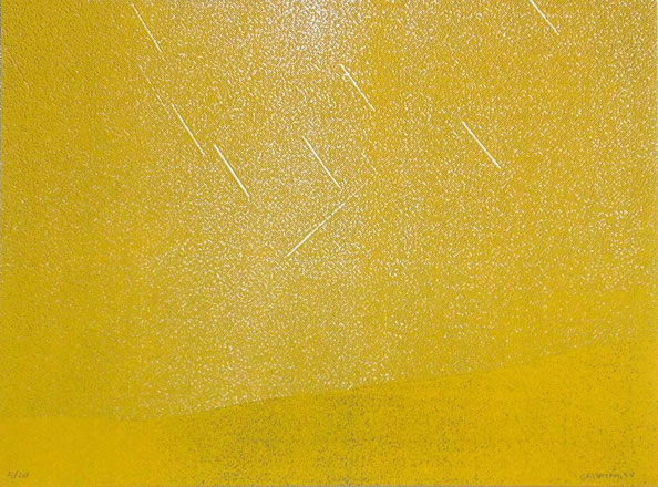 Javier Cebrián - Serie Cósmica (I) - 35 x 46 cm. - 1994