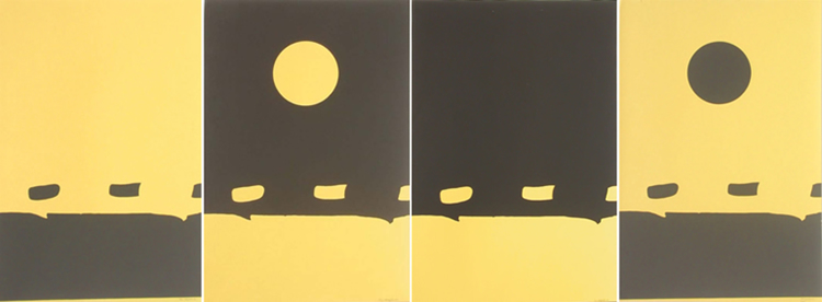 Javier Cebrián - Serie abstracta - 1993
